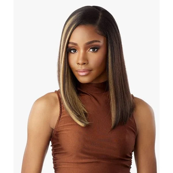 Sensationnel Cloud9 What Lace Human Hair Blend 13x6 Frontal Lace Wig - SHIYANA 14�� - Mose Wig