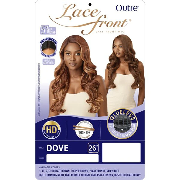 Outre Synthetic Swiss HD Lace Front Wig - DOVE - Mose Wig