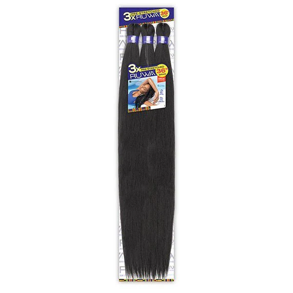 Sensationnel Synthetic Crochet Braid - 3X RUWA PRE-STRETCHED BRAID 36�� - (C) - Mose Wig