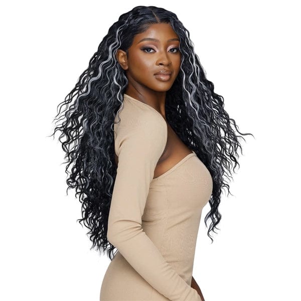 Outre Synthetic Melted Hairline HD Lace Front Wig - LEA - Mose Wig