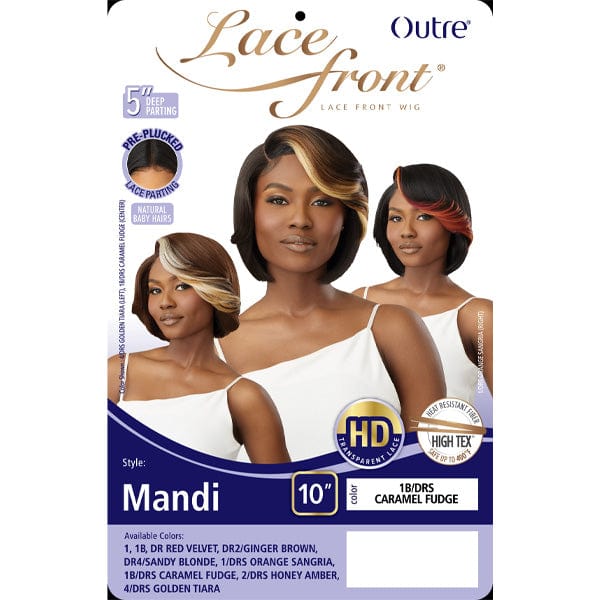 Outre Synthetic Swiss HD Lace Front Wig - MANDI - Mose Wig