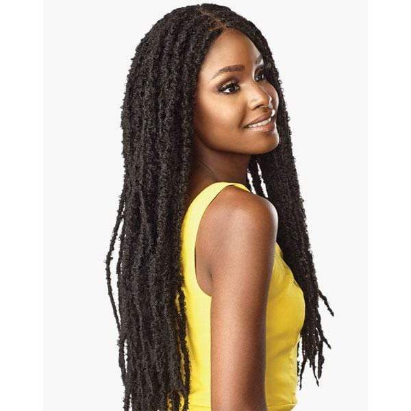 Sensationnel Cloud 9 Synthetic 4x4 Lace Parting Swiss Braid Lace Wig - BUTTERFLY LOCS 30