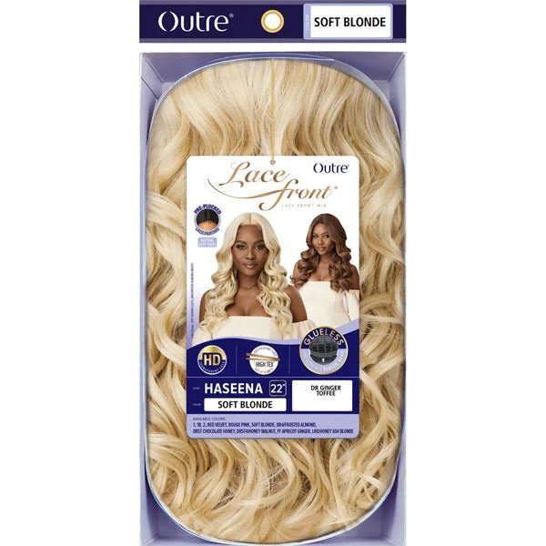 Outre Synthetic Swiss HD Lace Front Wig - HASEENA - Mose Wig