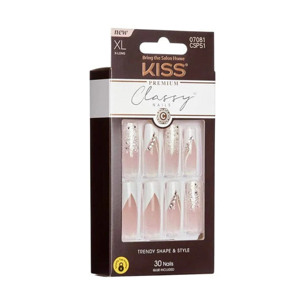 KISS Premium Classy Nails - XL-CSP50-52 - (C) - Mose Wig