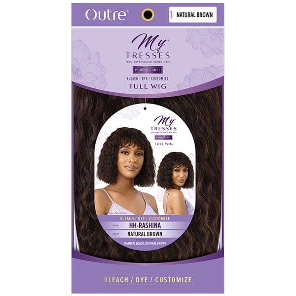 Outre 100% Human Hair MyTresses Purple Label Full Wig - RASHINA - Mose Wig