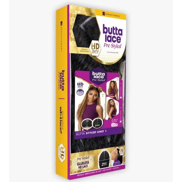 Sensationnel Synthetic Pre-styled HD Lace Front Wig - BUTTA STYLED UNIT 1 - Mose Wig