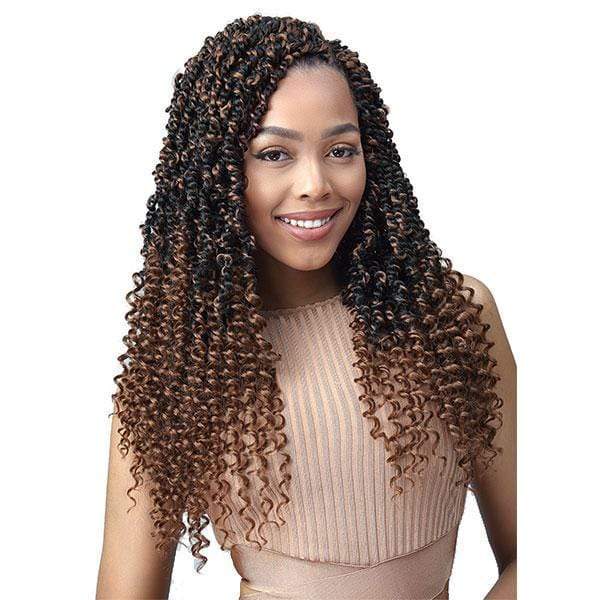 Bobbi Boss Synthetic Crochet Braid - 2X KNOTLESS PASSION TWIST 18 - Mose Wig