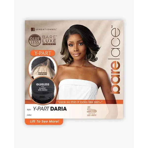 Sensationnel Barelace Synthetic Luxe Glueless Lace Front Wig - Y-PART DARIA - Mose Wig