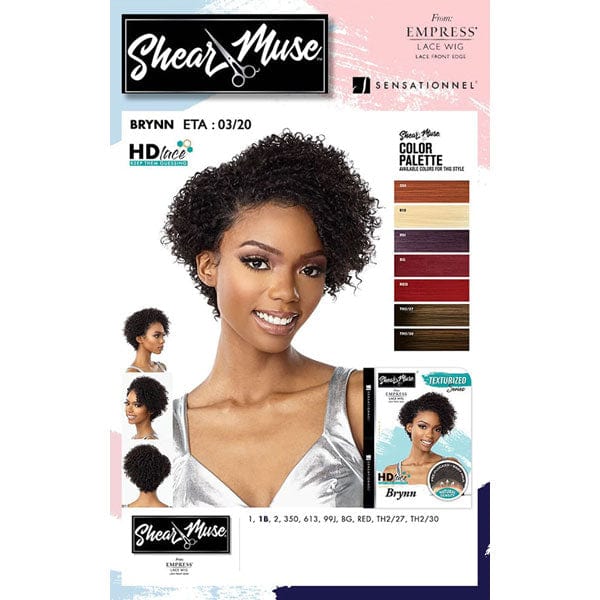Sensationnel Shear Muse Synthetic Hair Empress Lace Front Wig - BRYNN - Mose Wig