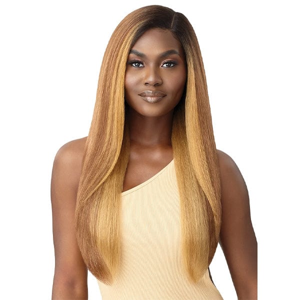 Outre Synthetic Swiss HD Lace Front Wig - NATURAL YAKI 26