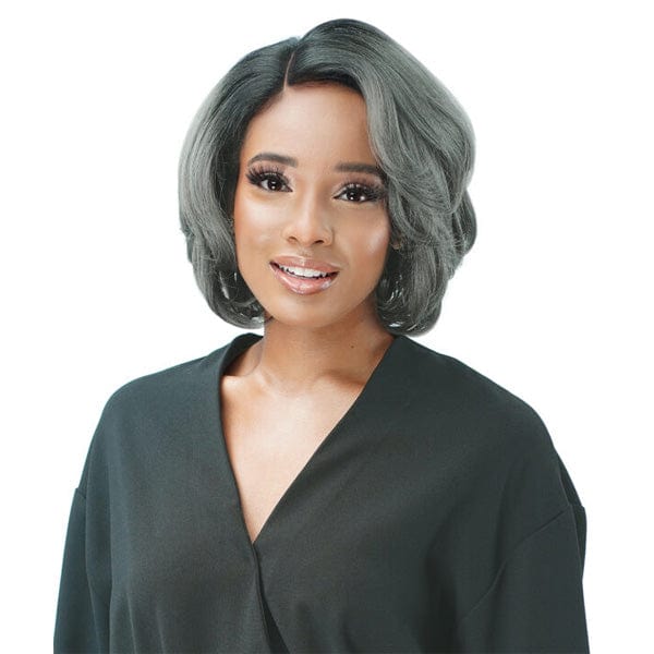 Zury Sis Human Hair Blend Natural Mix Hand-Tied Lace Front Wig - PM LF MARTHA - Mose Wig