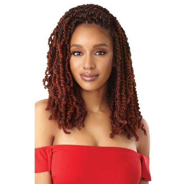 Outre Synthetic X-Pression Twisted Up Crochet Braid - WAVY BOMB TWIST 12-18