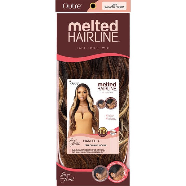 Outre Synthetic Melted Hairline HD Lace Front Wig - MANUELLA - Mose Wig