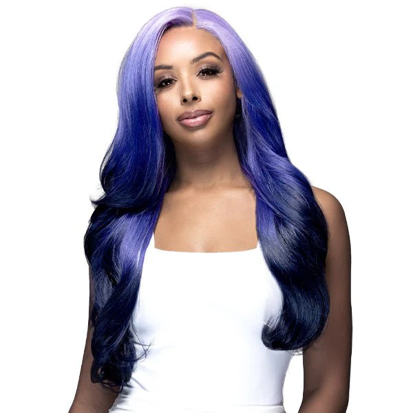 Bobbi Boss Human Hair Blend 13X4 Swiss Lace Front Wig - MBLF400 ADRIE - Mose Wig