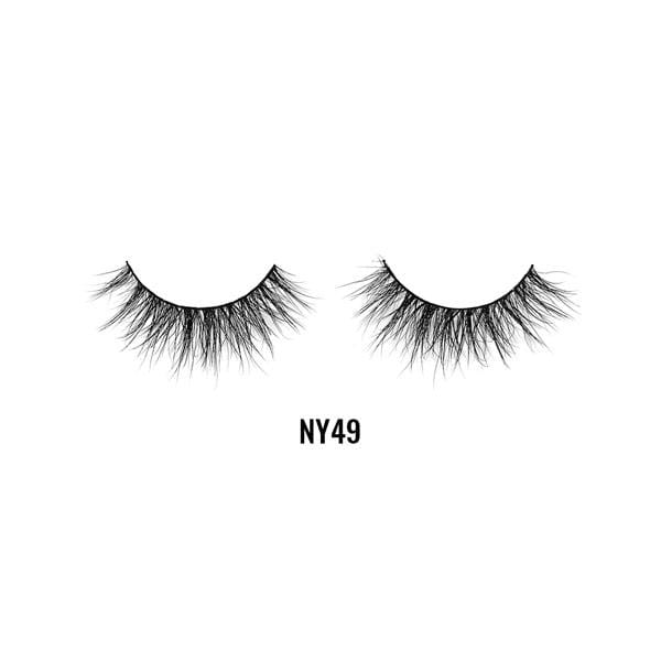 Laflare 3D NY Mink Hair Eyelashes - (C) - Mose Wig