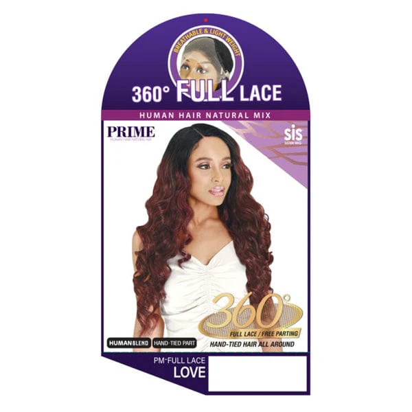 Zury Sis Prime Human Hair Blend Lace Front Wig - PM FULL LACE LOVE - Mose Wig