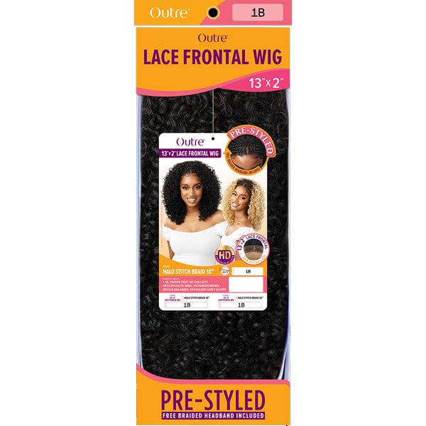 Outre Synthetic Hair 13x2 HD Lace Front Wig - HALO STITCH BRAID 18 - Mose Wig