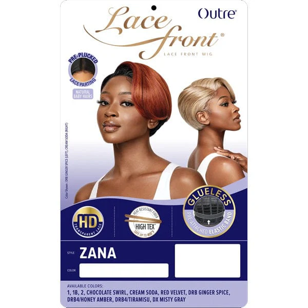 Outre Synthetic Swiss HD Lace Front Wig - ZANA - Mose Wig