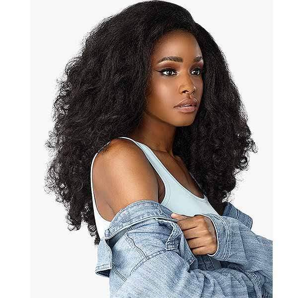 Sensationnel Empress Curls Kinks & CO Textured Synthetic Lace Front Wig - HEART BREAKER - Mose Wig