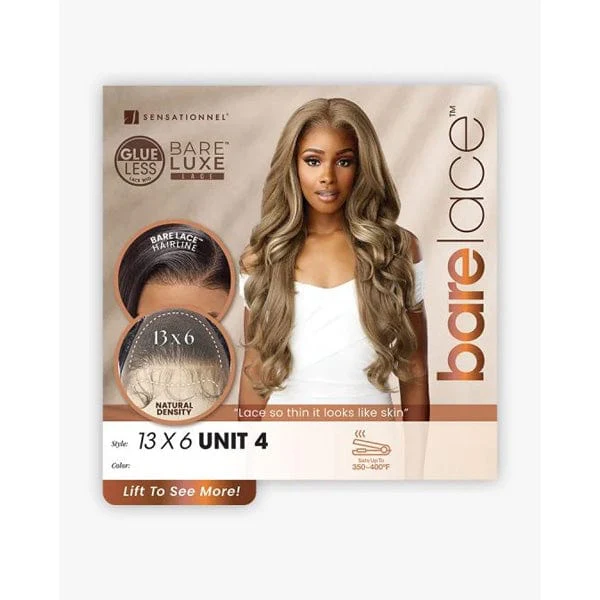 Sensationnel Bare Lace Synthetic Extra Transparent Luxe Glueless Lace Front Wig - 13X6 UNIT 4 - Mose Wig