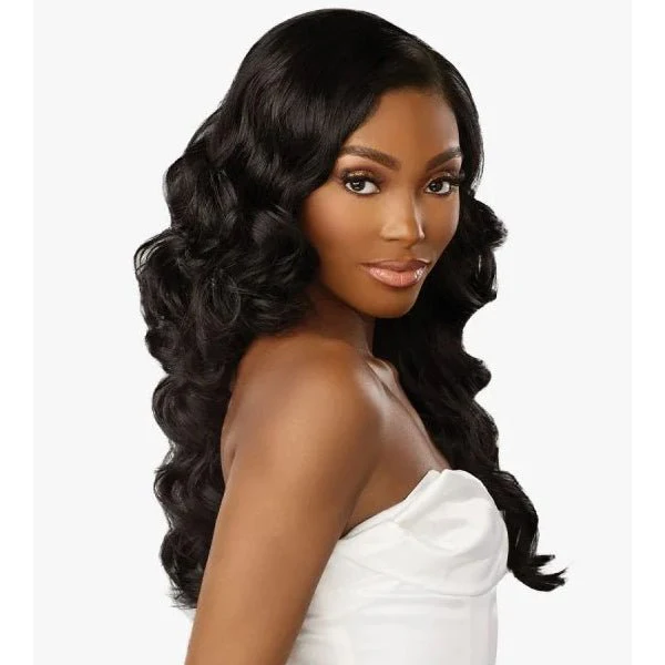 Sensationnel Barelace Synthetic Luxe Glueless Lace Front Wig - Y-PART FANA - Mose Wig