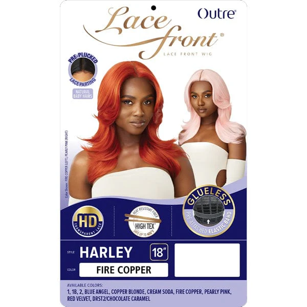 Outre Synthetic Swiss HD Lace Front Wig - HARLEY - Mose Wig