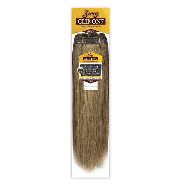 Zury Sis 100% Remy Human Hair Lurex Extension - CLIP ON 7PCS 10