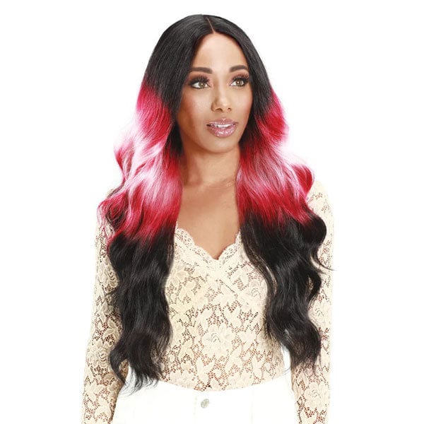 Zury Sis Layer Beam Colors Hair Synthetic HD Lace Front Wig - LF JINI - Clearance - Mose Wig