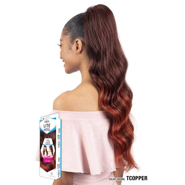 Freetress Equal Synthetic Lite Drawstring Ponytail - LUXY WAVE 28