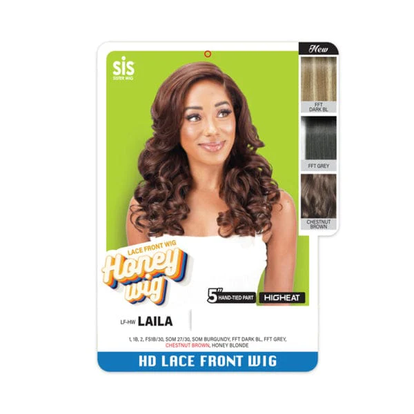 Zury Sis Honey Wig Synthetic HD Lace Front Wig - LF HW LAILA - Mose Wig