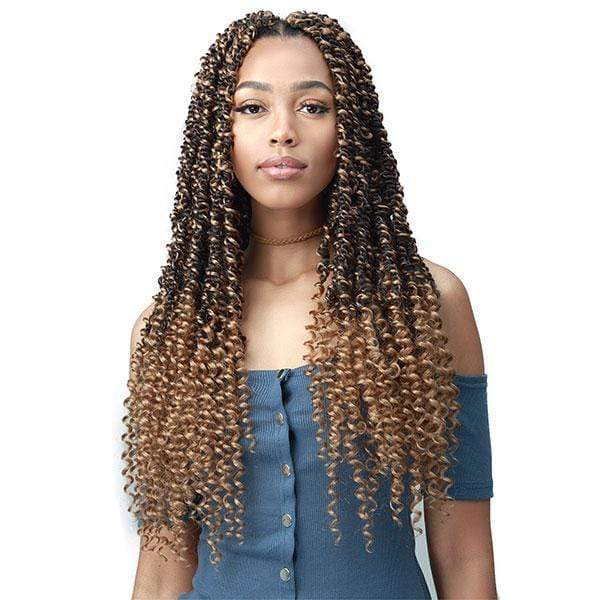 Bobbi Boss Synthetic Crochet Braid - 2X KNOTLESS PASSION TWIST 24 - Mose Wig