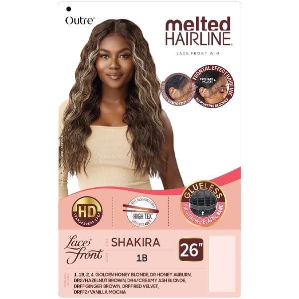 Outre Synthetic Melted Hairline HD Lace Front Wig - SHAKIRA - Mose Wig