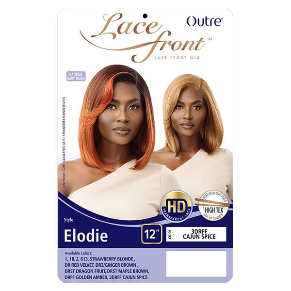 Outre Synthetic Swiss HD Lace Front Wig - ELODIE - Mose Wig