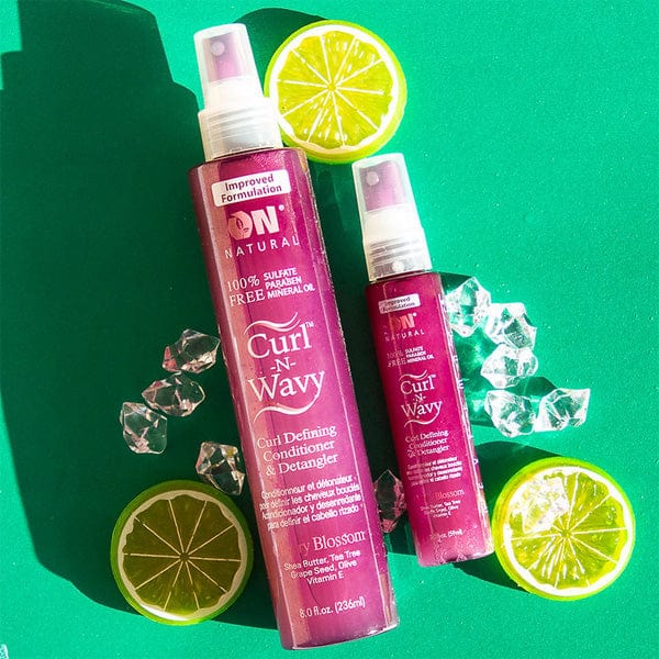On Natural Curl-N-Wavy Curl Defining Conditioner & Detangler - Cherry Blossom - (C) - Mose Wig