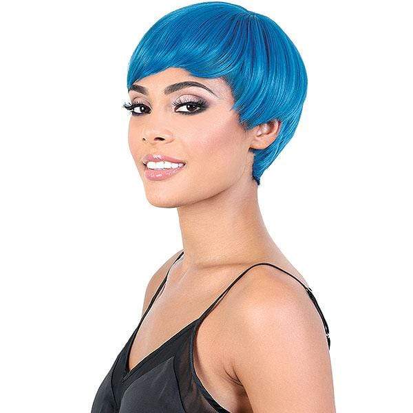 Motown Tress Curlable Synthetic Full Wig - SASSY - Clearance - Mose Wig