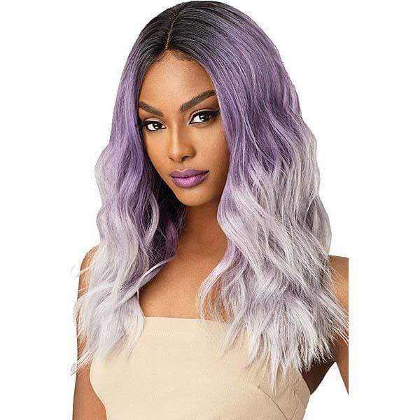 Outre Color Bomb Synthetic Swiss Lace Front Wig - CELESTE - Mose Wig