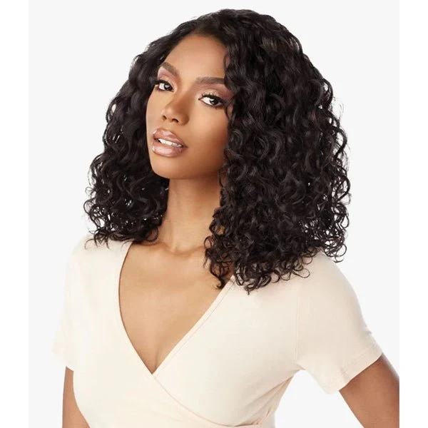Sensationnel Kinky Edges Kinks & Co 13x6 HD Lace Front Wig - 13x6 KINKY NATURAL WAVE 14