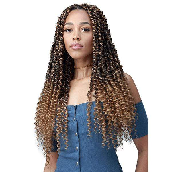 Bobbi Boss Synthetic Crochet Braid - 2X KNOTLESS PASSION TWIST 24 - Mose Wig