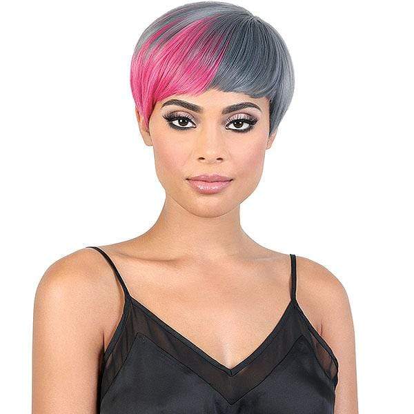 Motown Tress Curlable Synthetic Full Wig - SASSY - Clearance - Mose Wig