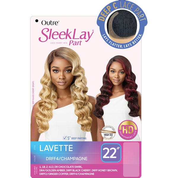 Outre Synthetic Sleeklay Part HD Lace Front Wig - LAVETTE - Mose Wig