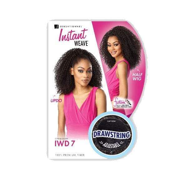 Sensationnel Synthetic Half Wig Instant Weave Drawstring Cap - IWD 7 - Mose Wig