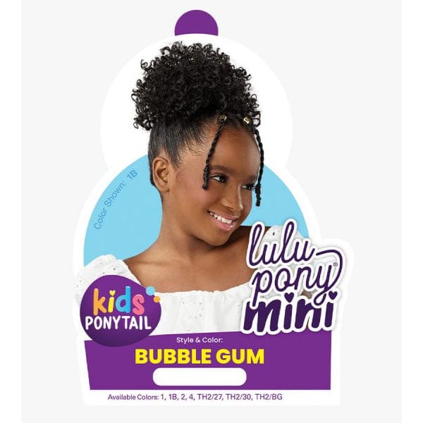 Sensationnel Synthetic Lulu Pony - MINI BUBBLE GUM - Mose Wig