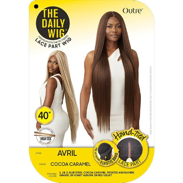Outre The Daily Wig Synthetic Hair Lace Part Wig - AVRIL - Mose Wig