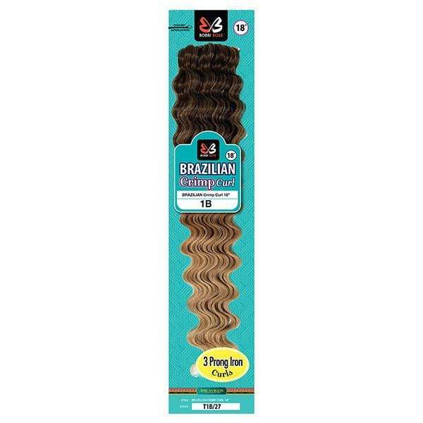 Bobbi Boss Synthetic Braid - BRAZILIAN CRIMP CURL 12