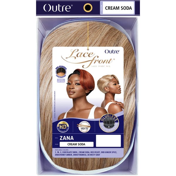 Outre Synthetic Swiss HD Lace Front Wig - ZANA - Mose Wig