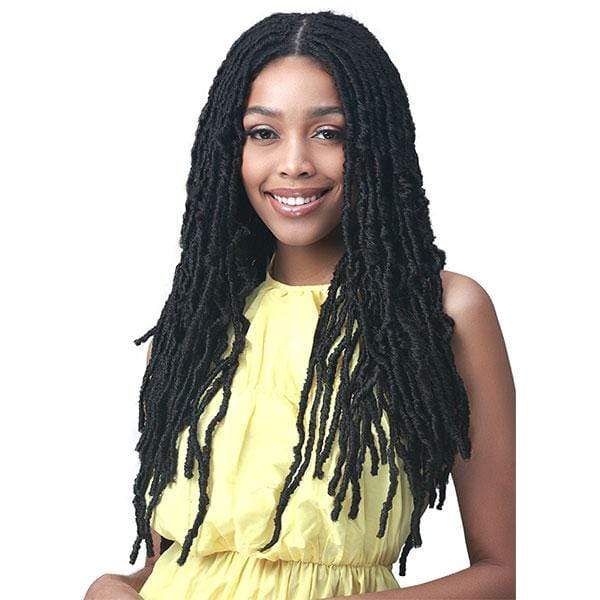 Bobbi Boss Synthetic Hair Lace Front Wig - MLF618 NU LOCS 24 - Clearance - Mose Wig