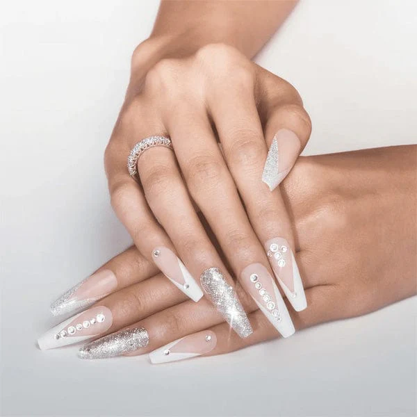 KISS Premium Classy Nails - Sophisticated-CSP01-XL - (C) - Mose Wig