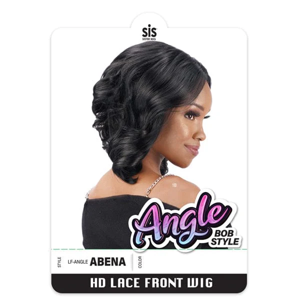 Zury Sis Synthetic Hair Angel Bob Style HD Lace Front Wig - ABENA - Mose Wig