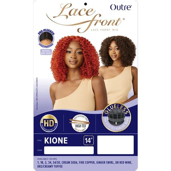 Outre Synthetic Swiss HD Lace Front Wig - KIONE - Mose Wig