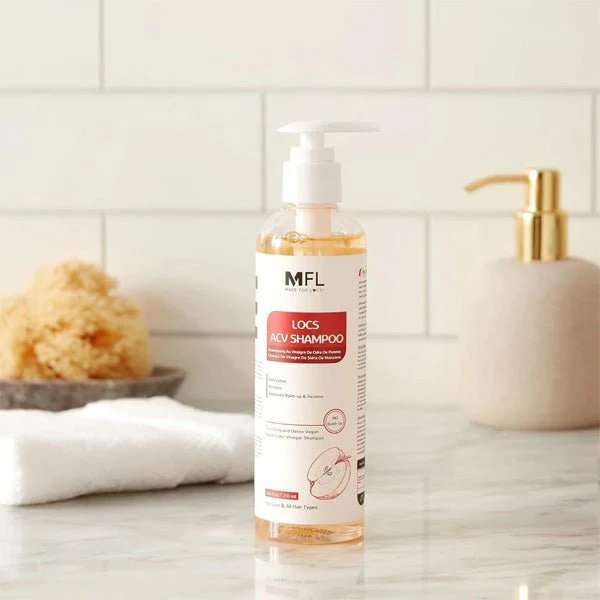 MFL - Locs Vegan Apple Cider Vinegar Shampoo -8oz - (C) - Mose Wig